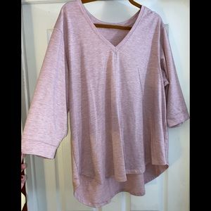 Blush pink t-shirt